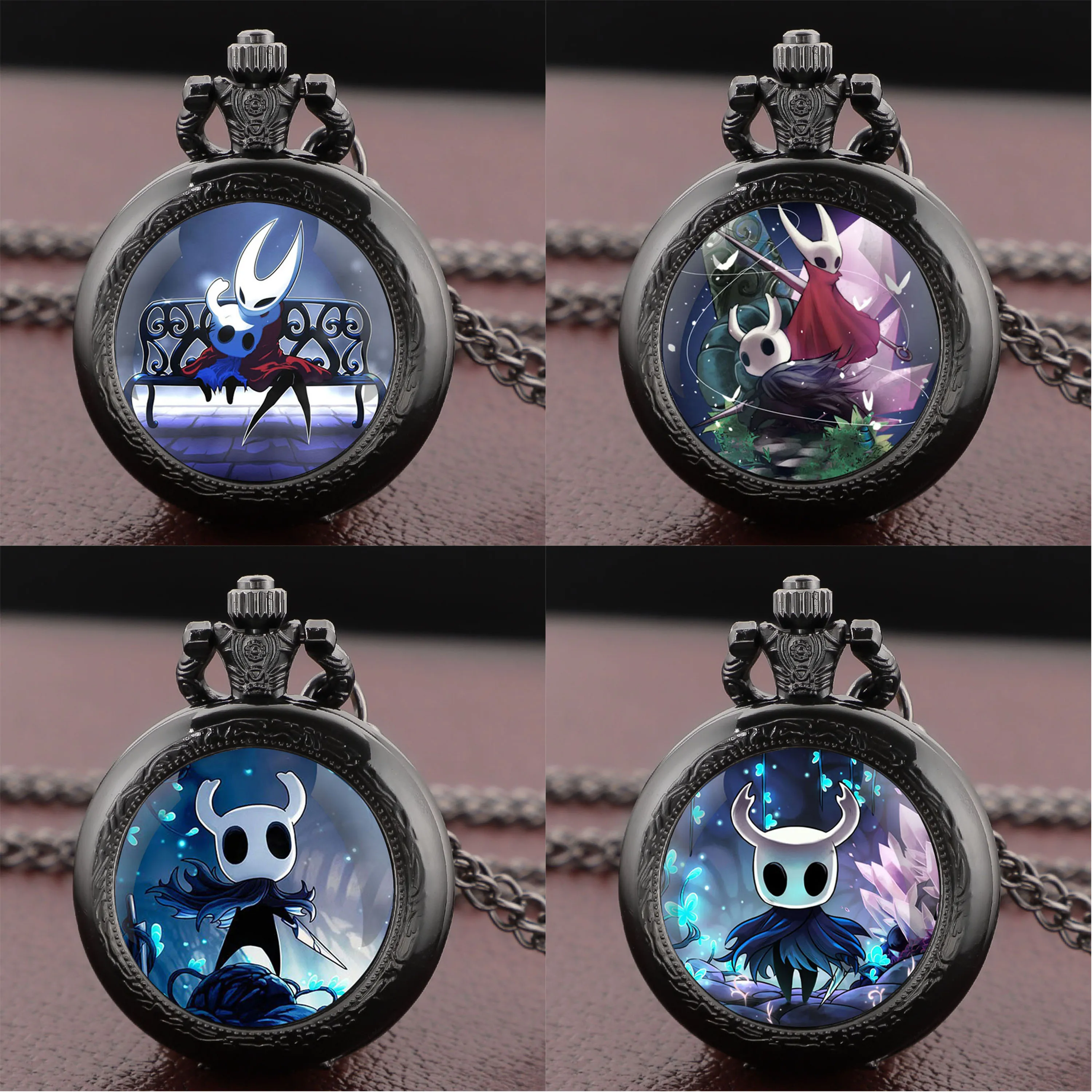 

Полый рыцарь стеклянный купол винтажные кварцевые карманные часы для мужчин и женщин кулон-цепочка очаровательные часы ювелирные изделия подарки Relojes De Bolsillo