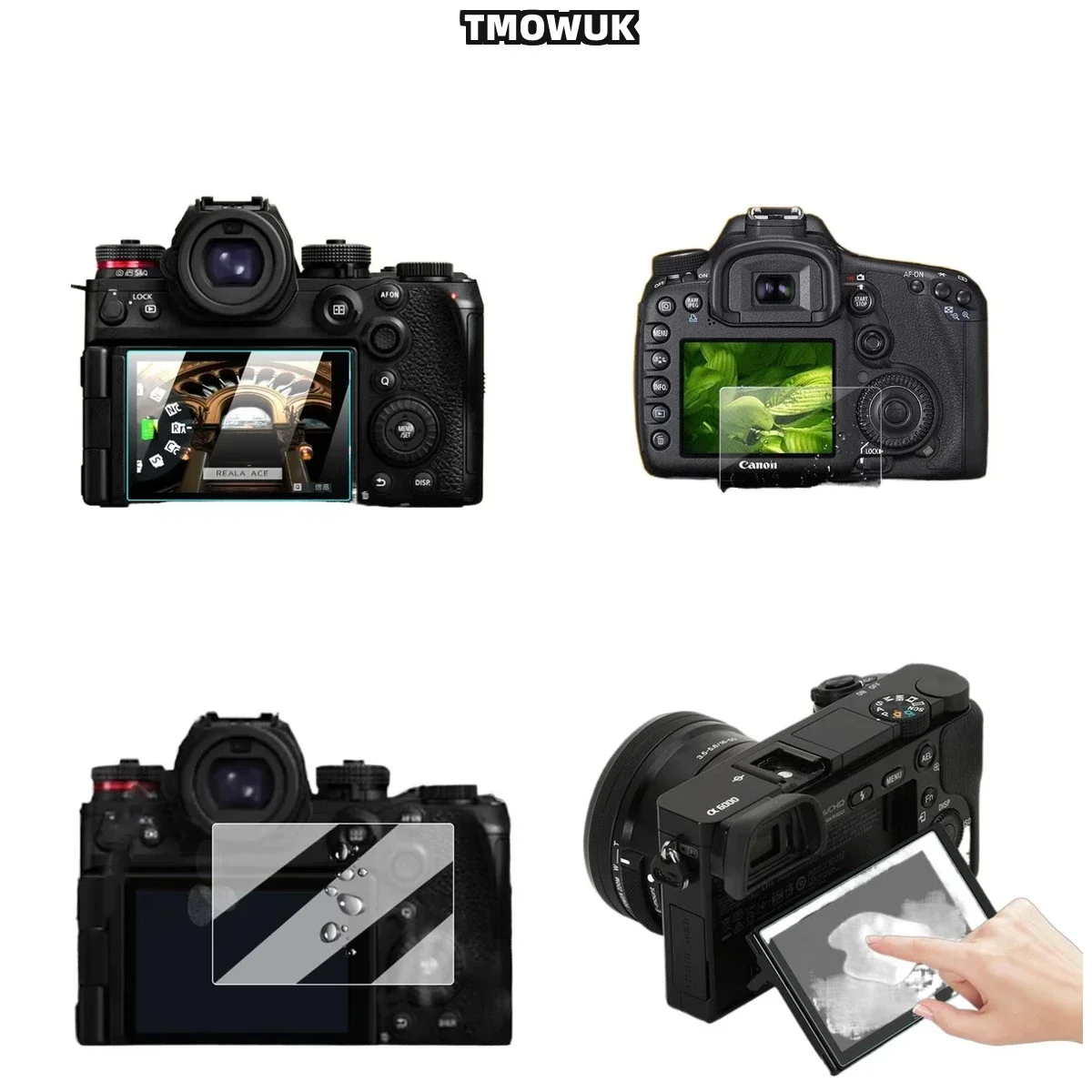 

For Panasonic S1 - Scratch-Resistant 9H Tempered Glass Screen Protector With Edge-to-Edge Coverage & Bubble-Free Installation -