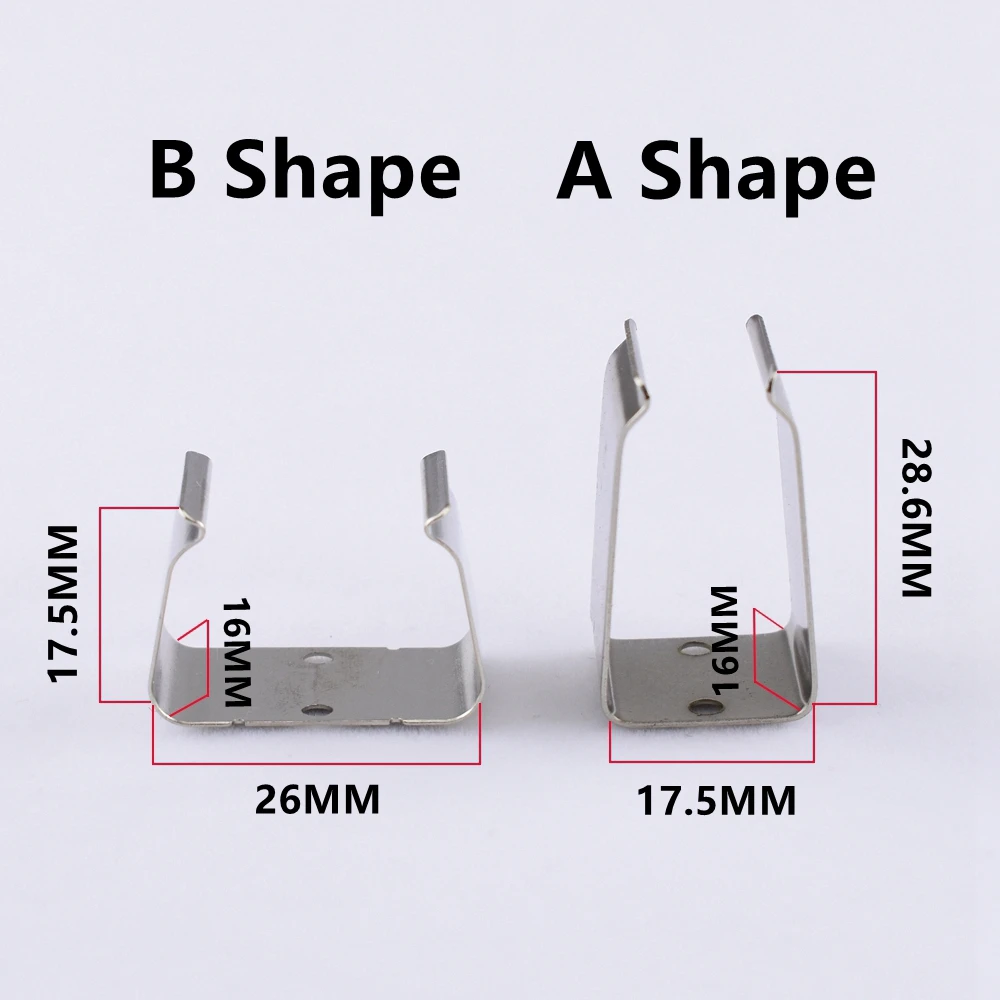 1 sztuka ze stali nierdzewnej 9V zacisk baterii uchwyt do aktywnej gitary elektrycznej/basu-Made in Korea