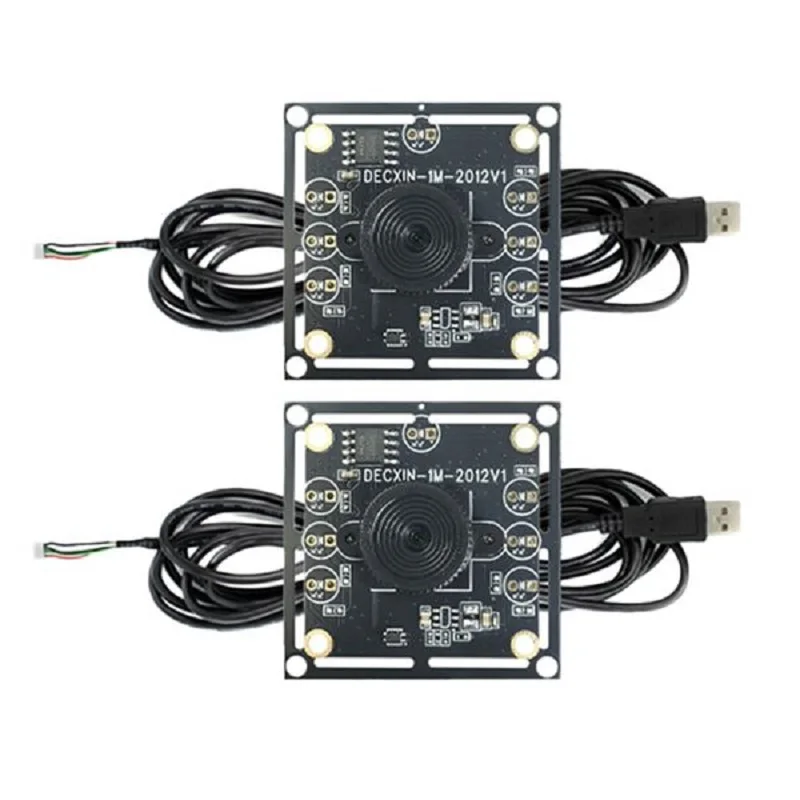 AT42 New 3PCS 100 Degree Camera Module 1MP OV9732 1280x720 USB Free Driver Manual Focus,with 3 Meter Cable for WinXP/7/8/10