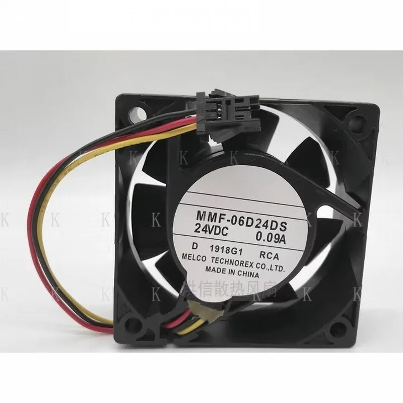 C  FOR Mitsubishi MMF-06D24DS-RC  wbr/  A DC24V 0.09A 3-Pin Inverter Cooling Fan