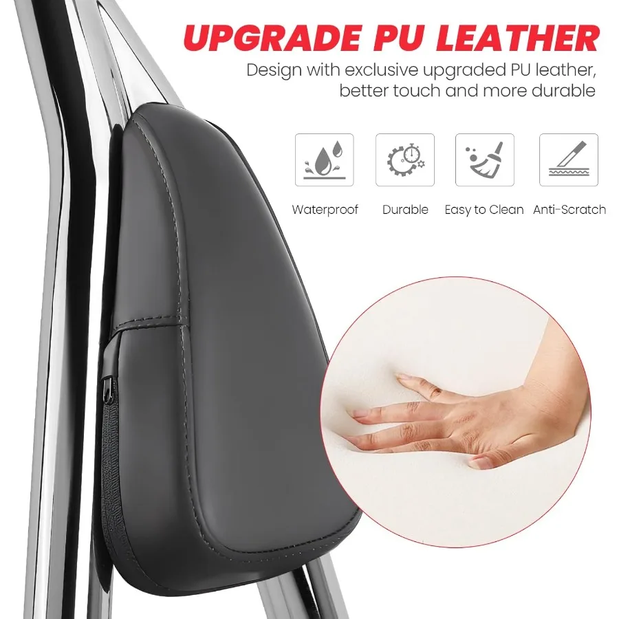 مسند ظهر للركاب من الكروم سيسي بار لنماذج Softail Low Rider Sport Glide Harley Davidson FXLR FXLRS FXLRST FXRST FLSB موديلات 20182 #3