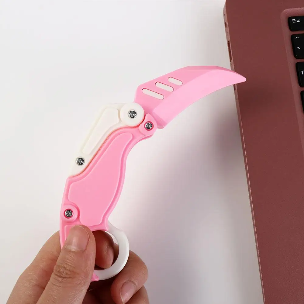 Carrot 3D Gravity Carrot Toy Gravity Push Card Gravity Carrot Fidgets Toy Foldable Fidgets Magnetic Gravity Paw Toy