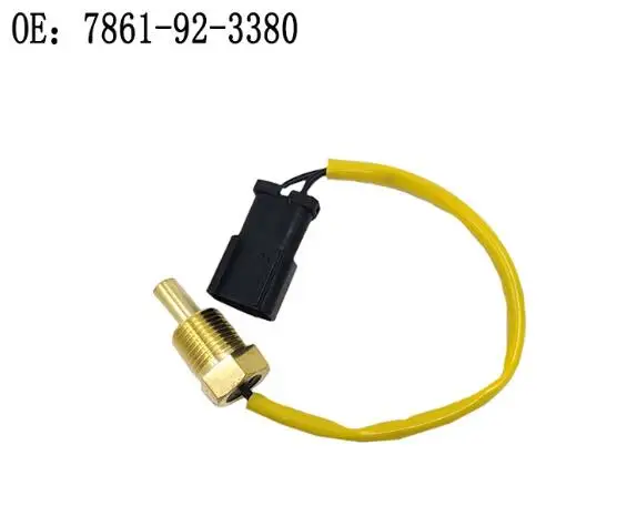 7861-92-3380 TEMP Water Temperature Sensor for Komatsu PC100-6 PC120-6 PC200-6 PC220LC-6 PC250LC-6 PC300-6 6D102 Excavator Parts