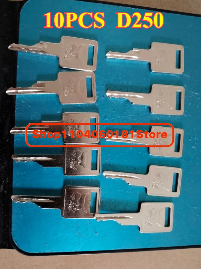 

10 шт. Bob-cat D250 с бортовым поворотом, предварительно вырезанный чехол для ключей зажигания Farmall и многое другое 6693241