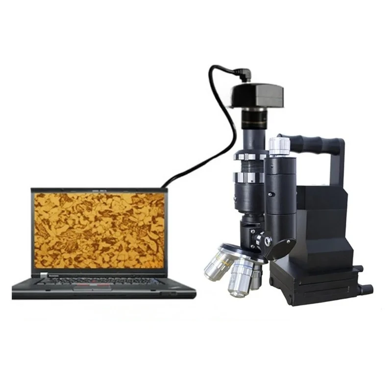 Portable Handheld Field Microscope XH-400X Analysis of Large Workpieces