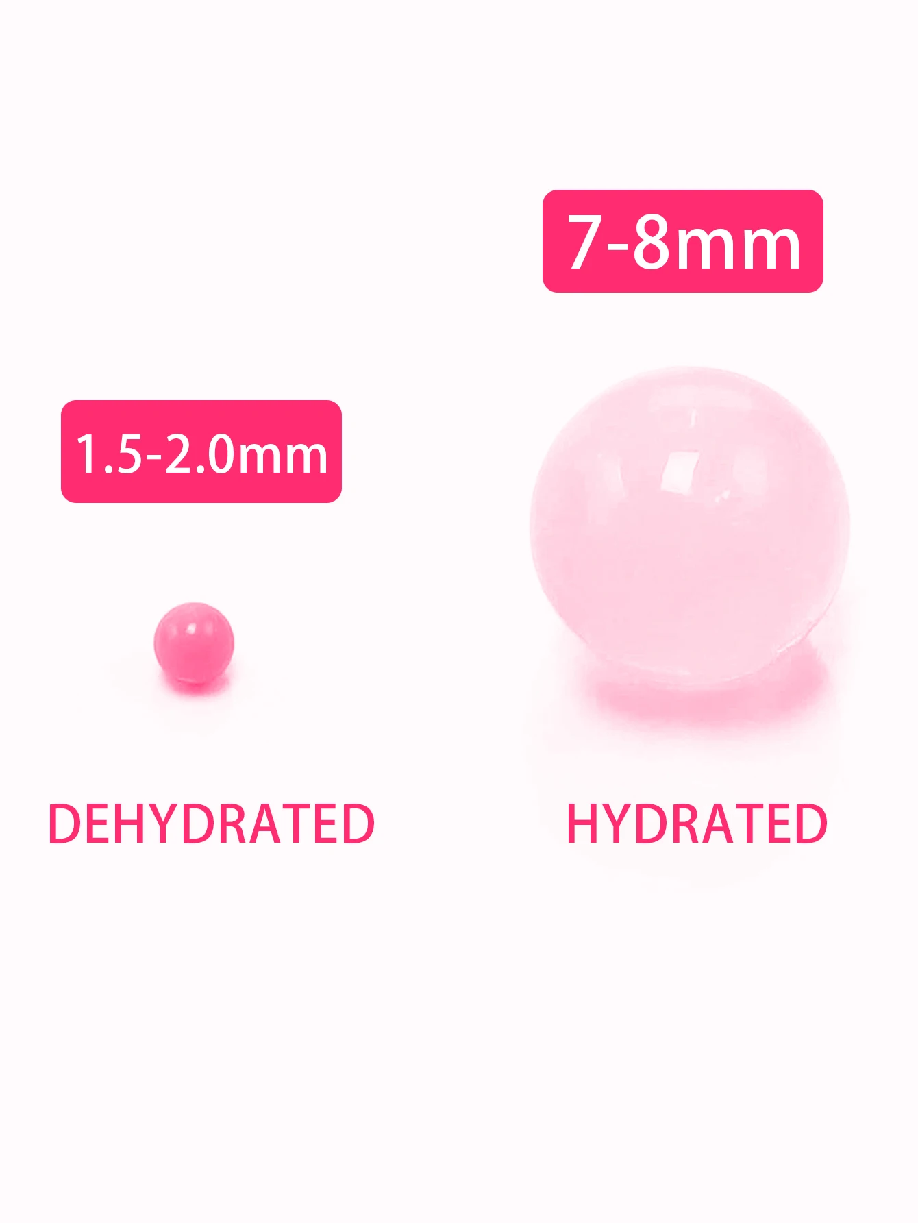 100000 PCSGrowing Water Ball Ammo Beads For Toy Guns Bullets Gel Balls Blaster Glock Pistol M416 P90 AK47