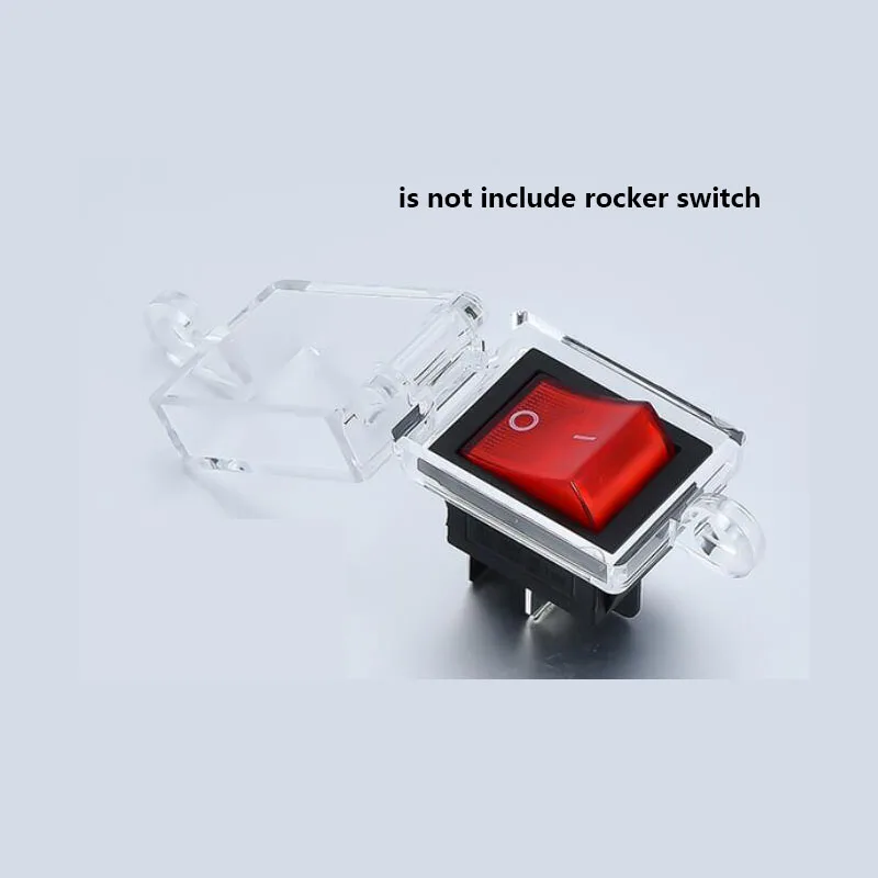 Rocker Switch Protective Cover Plastic Transparent Protection Guard Shield