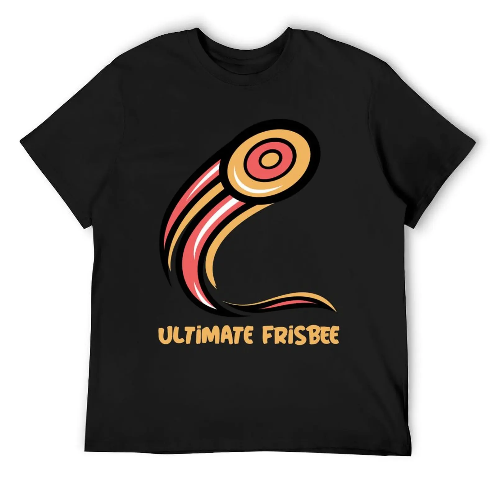 Retro Frisbee for the Ultimate Frisbee Player T-Shirt Personalized t-shirt Man t-shirt sports fans men clothings