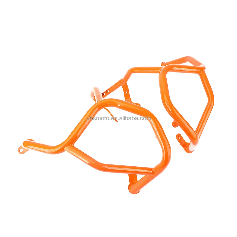 Lower Crash Bars Engine Guards Orange Protect For ktx 790 Adventure/R 2019-2020