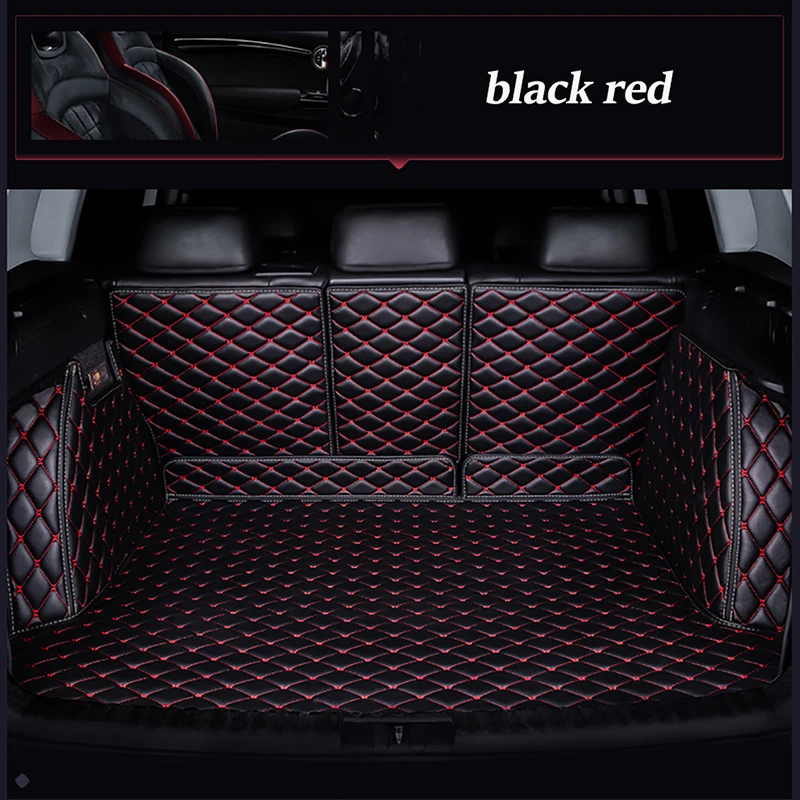 

Custom SUV Full Inclusive Car Trunk Mat for Toyota Land Cruiser Prado Venza Highlander Alphard Rav4 C-HR Luggage Pad Protection