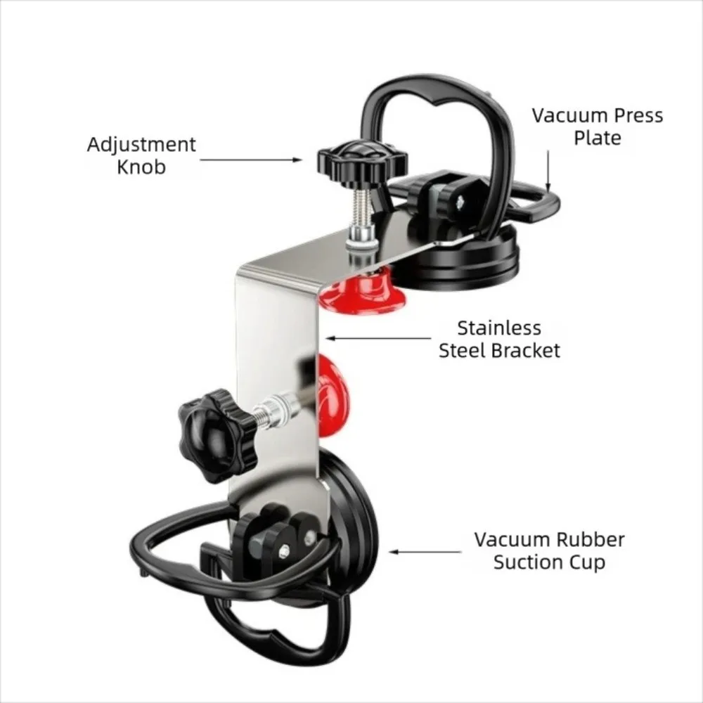 90 Degree Floor Gap Fixer Suction Cup Heavy Duty 90 Degree Steel Seams Setter Floor Gap Alignment Alignment Tool