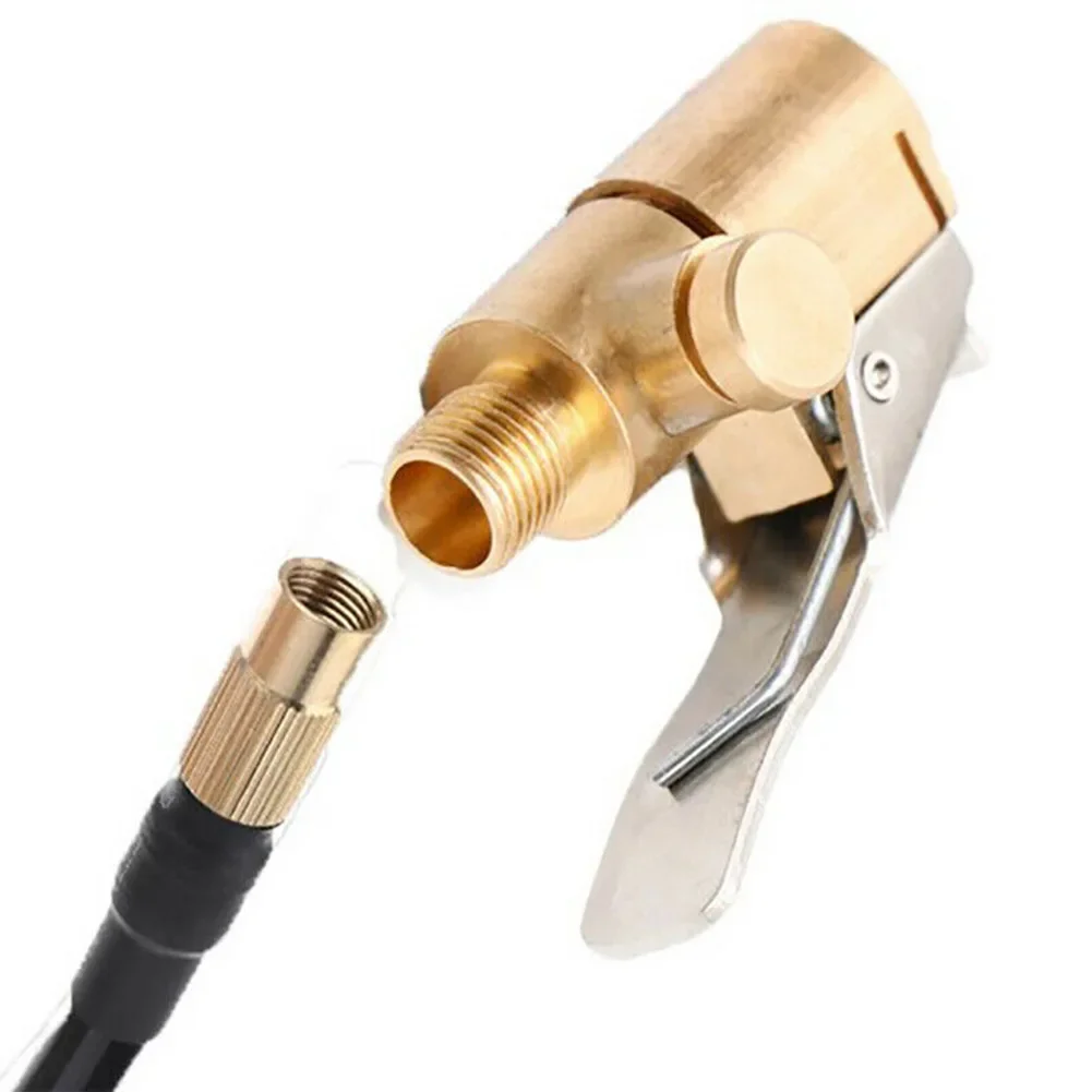 

Portable Inflatable Pump Valve Connector Deflatable Adapter Car Tyre Wheel Valve Car Accessories High-quality Inflatable Chuck