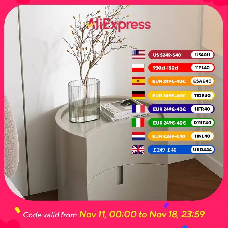 

Designer Art Bedside Table Aesthetic Luxury Tidy Cabinet Storage Bedside Table Modern Minimalist Mesitas De Noche Furniture