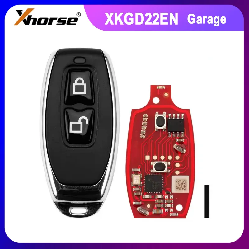 

1/2/5PCS Xhorse XKGD22EN 2nd Generation Garage Remote Support Wire Programming English Version Replace XKGD12EN Car Keys