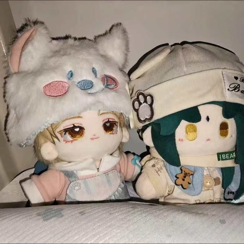 Stuffed Animals Natsume's Book of Friends 20cm Natsume Takashi Cotton Doll Comes with Nyanko-sensei Plush Anime Fan Merch Gift