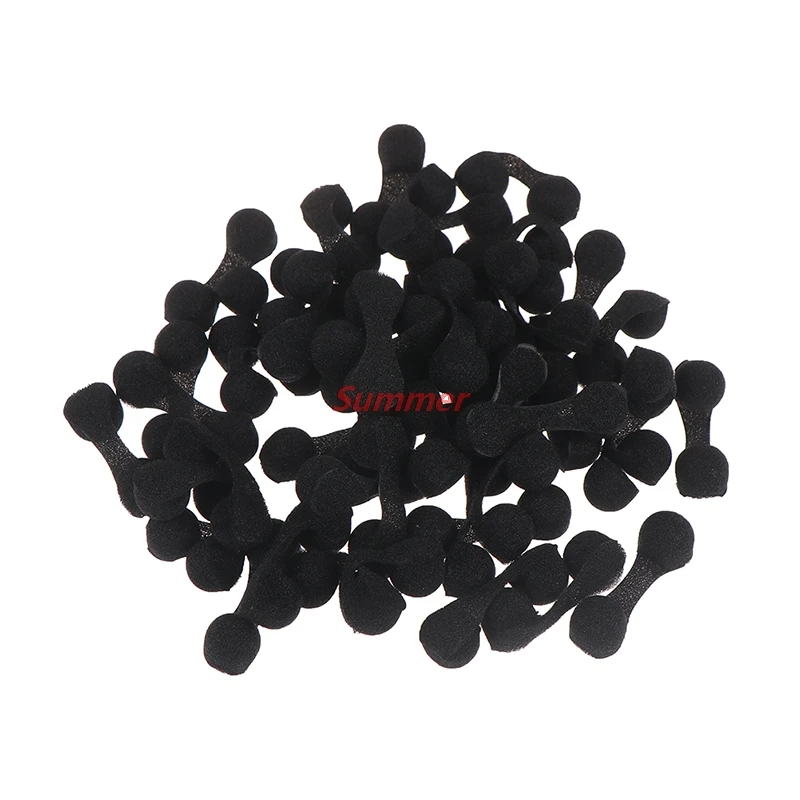 New 50Pcs//lot Anti-pollution Tanning Nasal Plug Spray Nose Filters Sponge Black/White