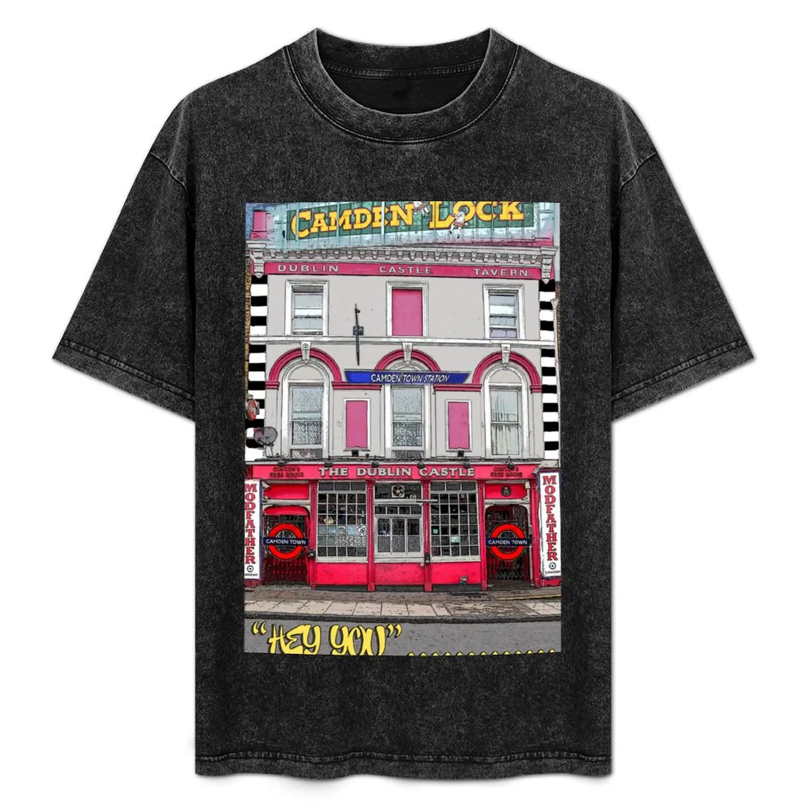 

Camden Town T-Shirt Festival Party Tee Top