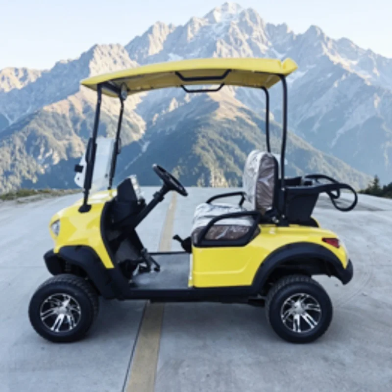 Dealer Newest Lithium Adults Scooter Solar Panels Powered Off Road Beach Buggy Electric Golf Cart Achieve A Smooth Ride