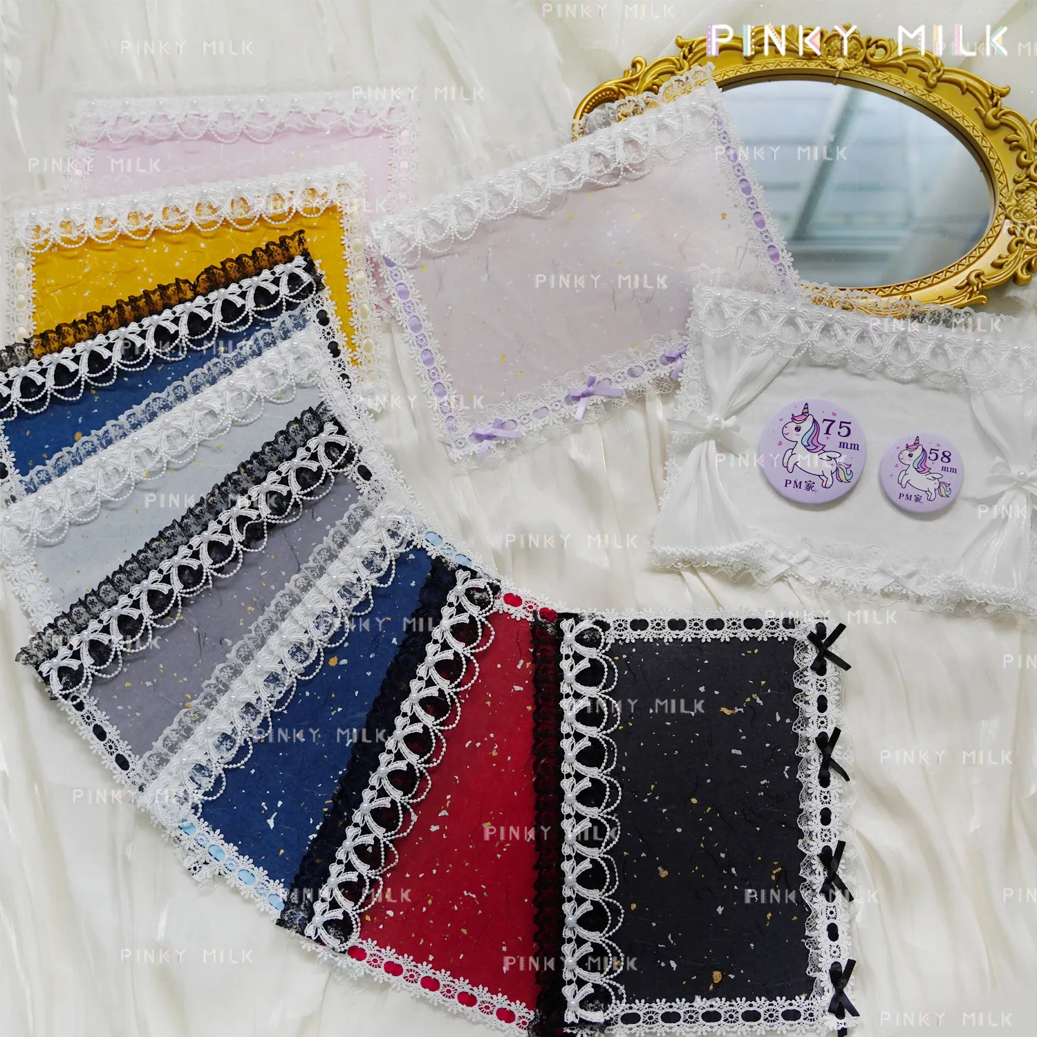 Pain Board Finished Product Shot Gu Mei Lta Bag DIY Material Binding Board Bar Small Card Custom Decorative Props