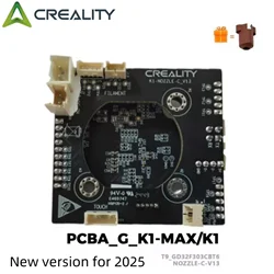 Creality Original PCBA_G_K1-MAX/K1_T9_GD32F303CBT6 NOZZLE-C-V13 Adapter Board Replace 3D Printer Accessories