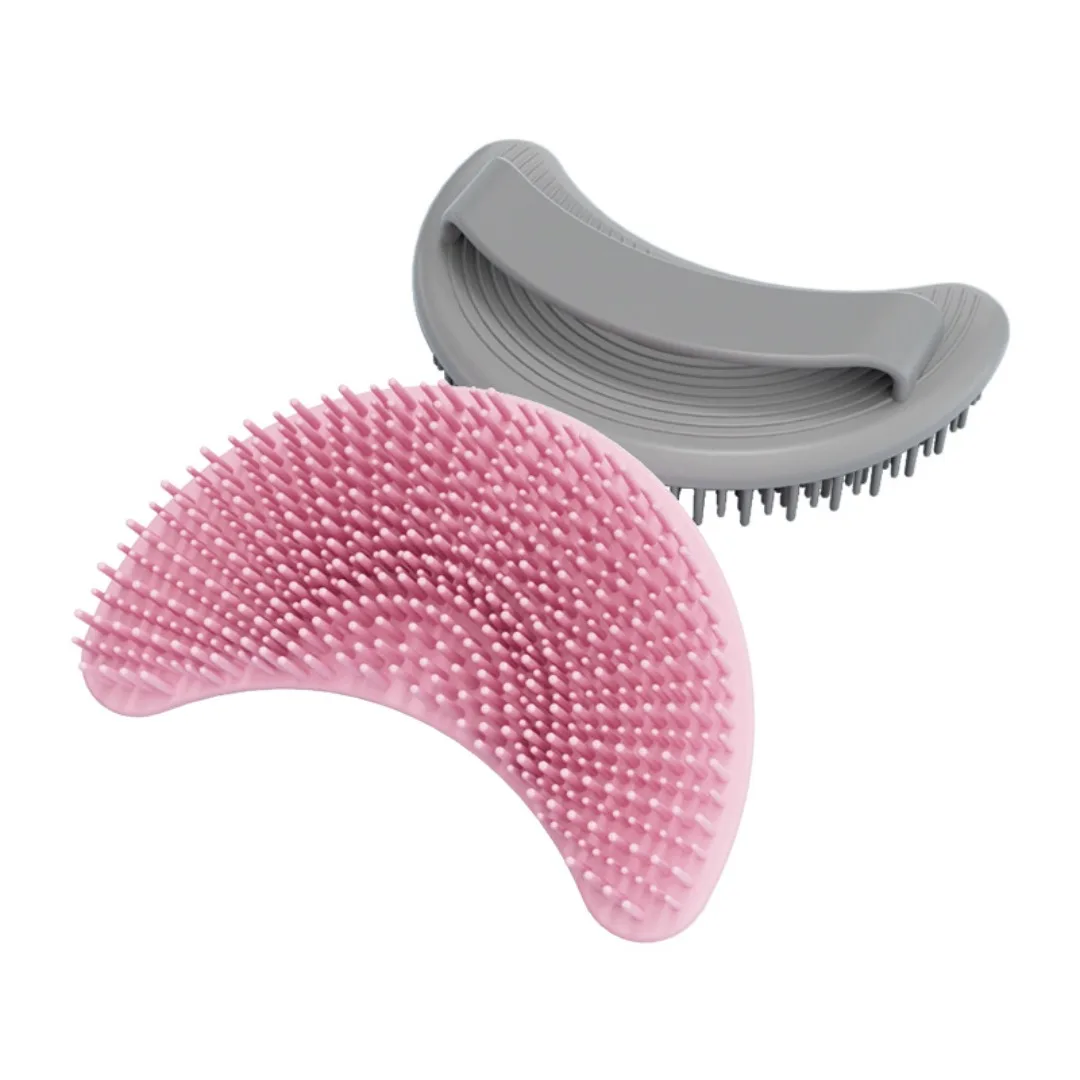 لينة سيليكون منظف الجسم فرشاة التقشير المطهر دليل الجسم التطهير العناية بالبشرة الغسيل دش لطيف تدليك حمام فرشاة