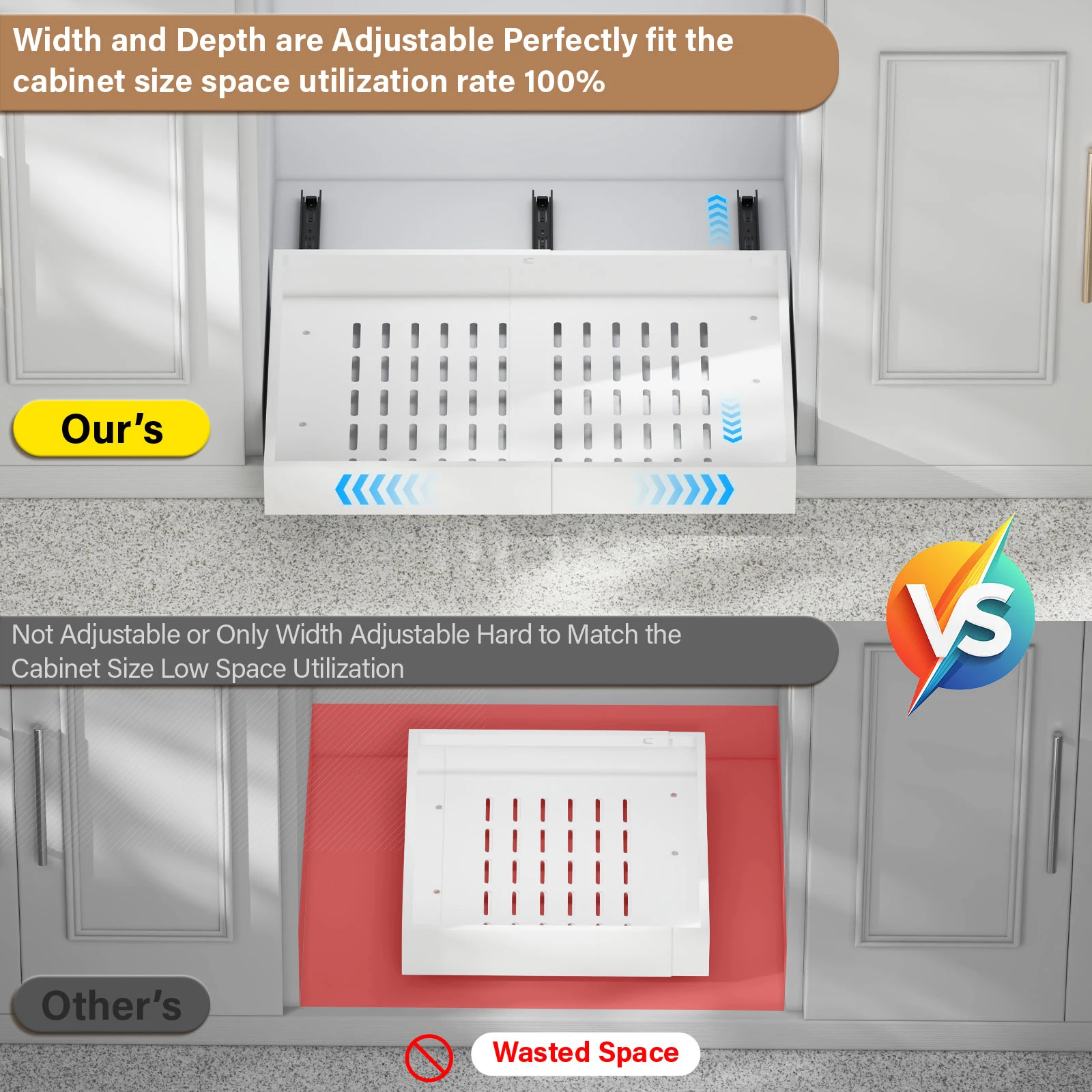Thumbnail 4 - #63 Latest Kitchen Drawer Organisers Offers