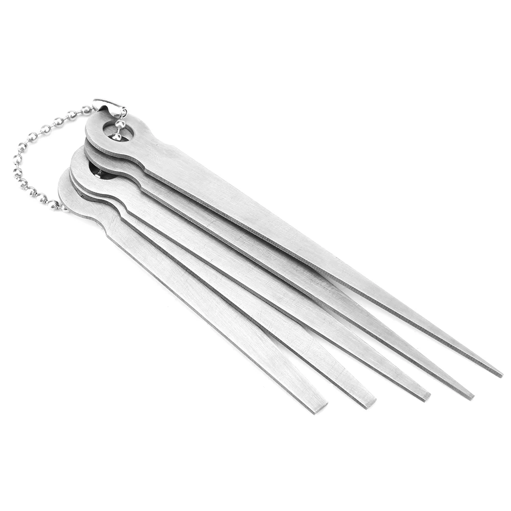 ชุดเครื่องมือวัดระยะห่างแบบเทเปอร์ 1 ชุด เหล็กกล้าไร้สนิม สำหรับงานเชื่อม เครื่องมือตรวจสอบรู ขนาด 10 มม.