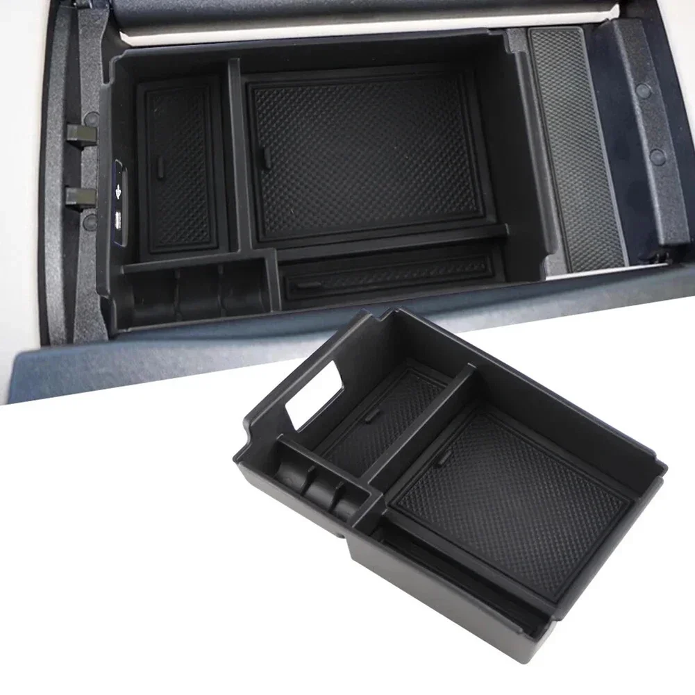 

Car Armrest Box Tray for Mercedes For GLE Class W167 V167 for For GLE350 450 2020 2023 Direct Replacement Storage Box