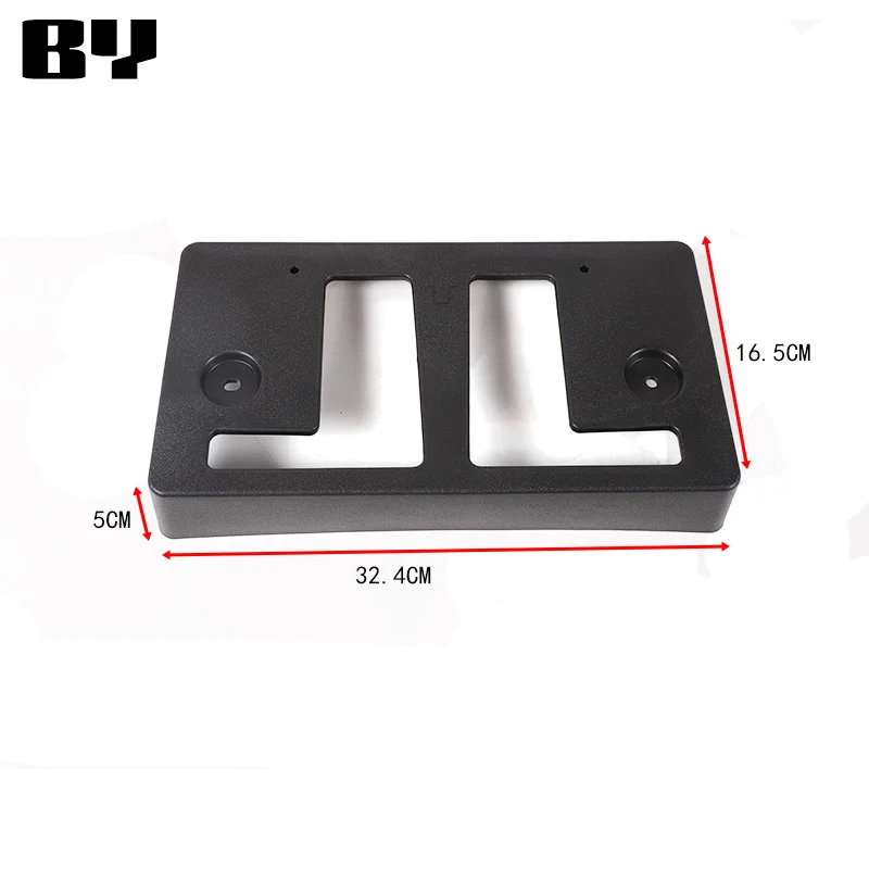 fits For Nissan Titan 2016-2023 Car Front Bumper Tow Hook License Plate Mounting Holder Bracket Auto Accessories