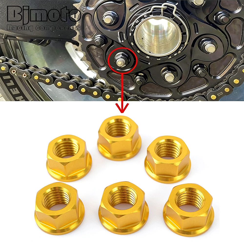 Rear Sprocket Wheel Axle Nut Screw Sprocket For Ducati 400 748 797 800 848 916 996 998 1100 SCRAMBLER 800 Urban Enduro Sport