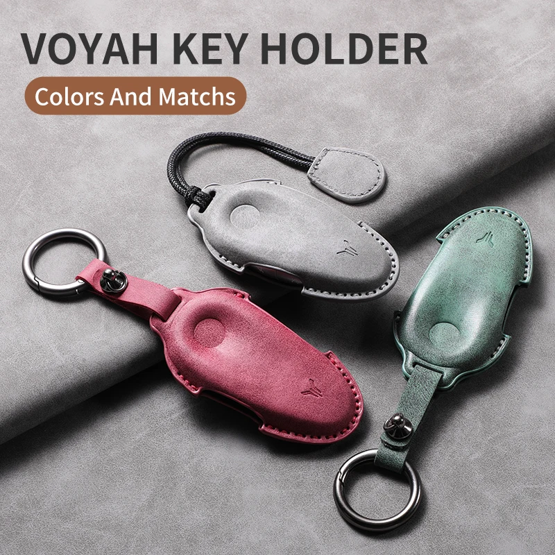

1 шт. для VOYAH PHEV VOYAH Harmony кожаный чехол для автомобильных ключей, чехол для Voyah Free/Dreamer, устойчивый к царапинам внутренние автоаксессуары