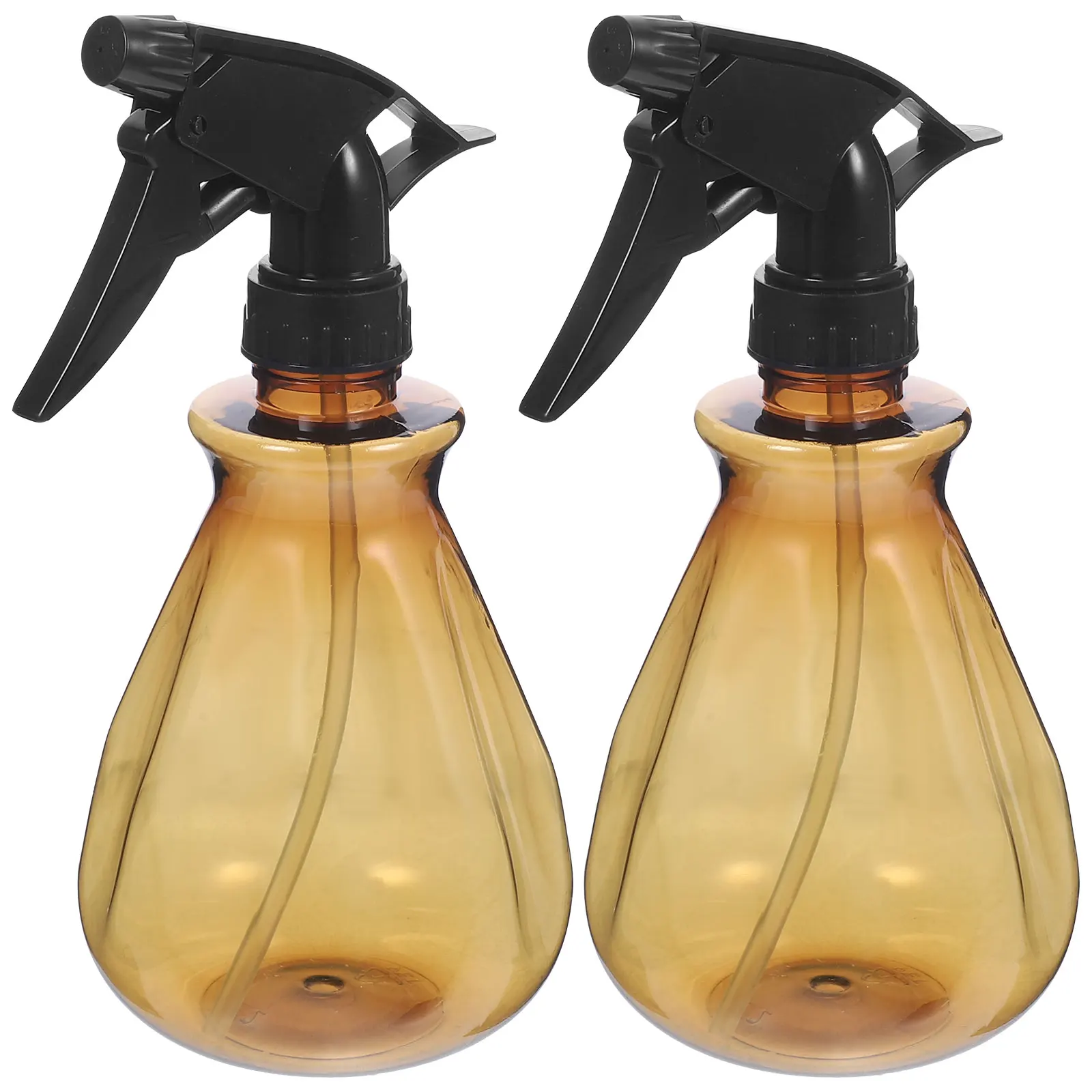 

2pcs 500ml Handheld Spray Bottle Green Brown Reusable Watering Cans Portable Sprinkler for Hair Salon Garden
