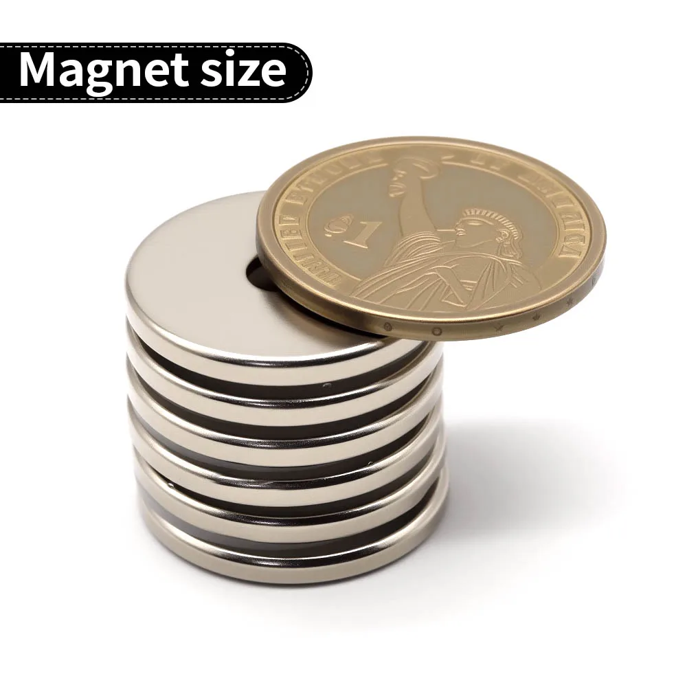 25x3-5 مللي متر سوبر مغناطيس النيوديميوم القوي N35 ندفيب المغناطيسي الدائم imanes جولة مع ثقوب مغناطيس قوي مغناطيس الثلاجة