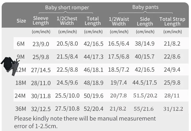 Herbst-Winter Denim Schwarz Kinderbekleidungsset - Familien-Matching-Outfits für Jungen und Mädchen mit Hemd und Strampler – Detail 8