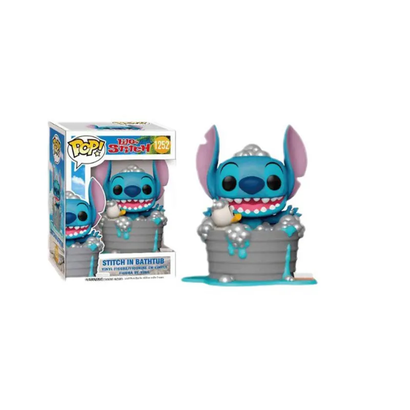 Funko Pop Stitch รูปที่ 626 Action Figure Little Monster Stitch Angel คอลเลกชันตุ๊กตาตกแต่งโต๊ะของเล่นคริสต์มาสของขวัญ