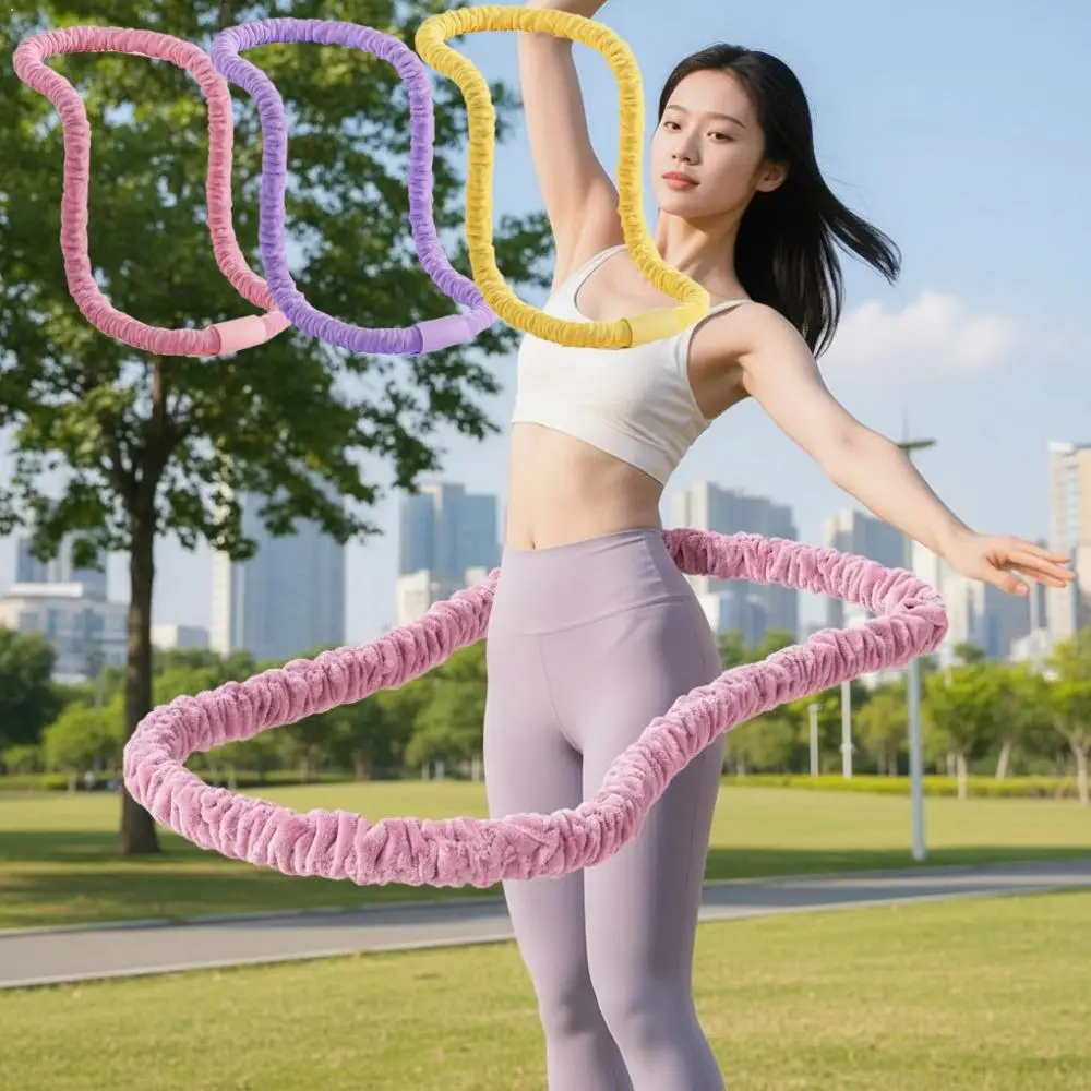 Anillo de ejercicio portátil circular para Fitness, anillo de ejercicio Abdominal para dar forma a la cintura, círculo de resorte suave, utilizado para fortalecer el Abdomen