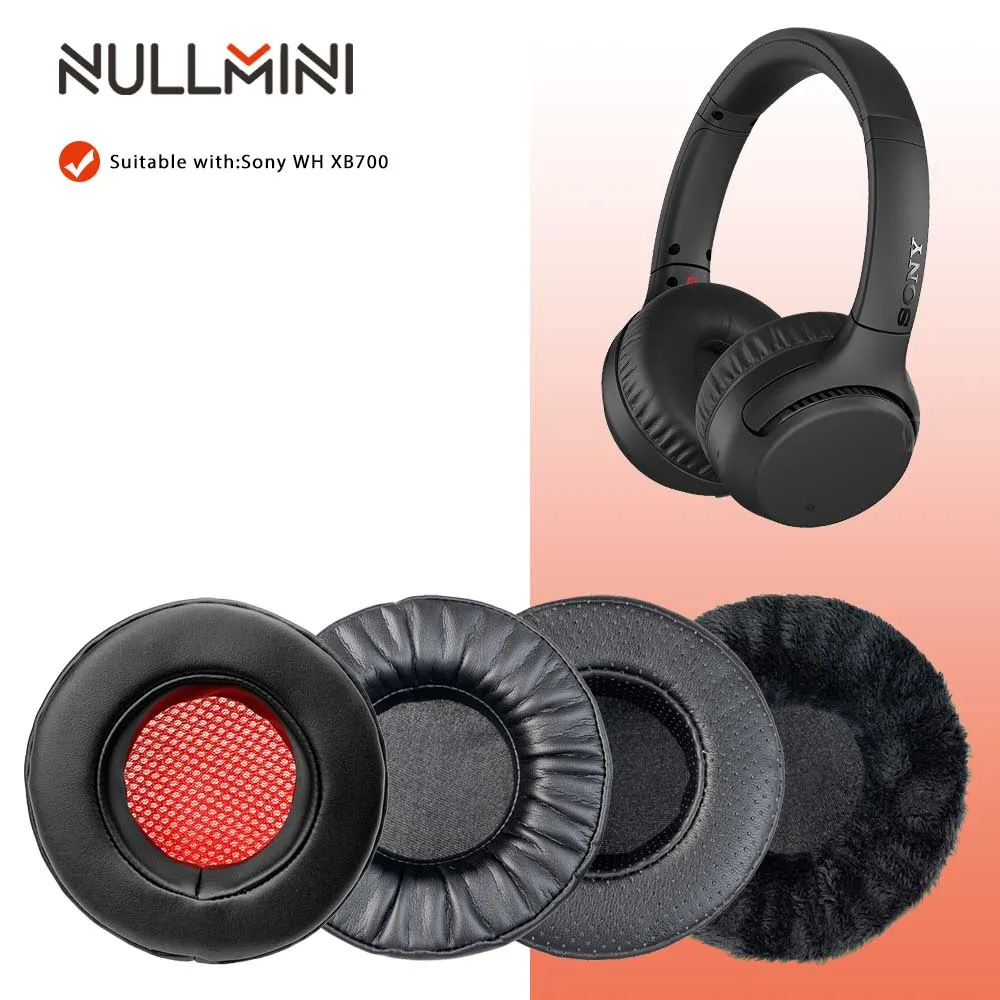 NullMini Replacement Earpads for Sony WH XB700 Headphones Earmuff Earphone Sleeve Headset