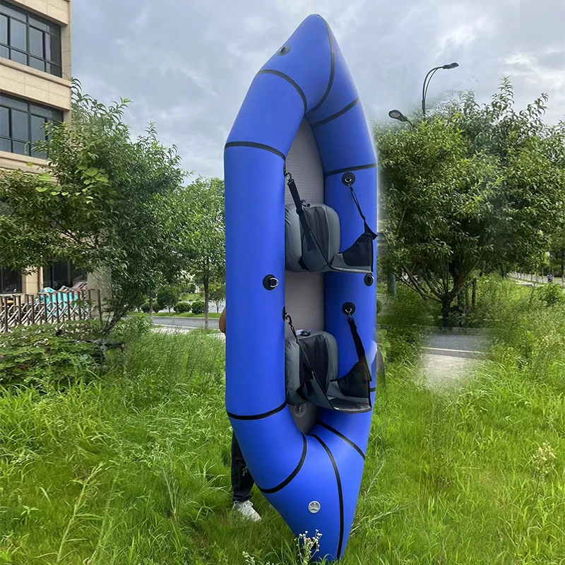 

Whitewater Adventure Kayak for 2 Persons Durable PVC & TPU Material for River Rafting & Water Sports