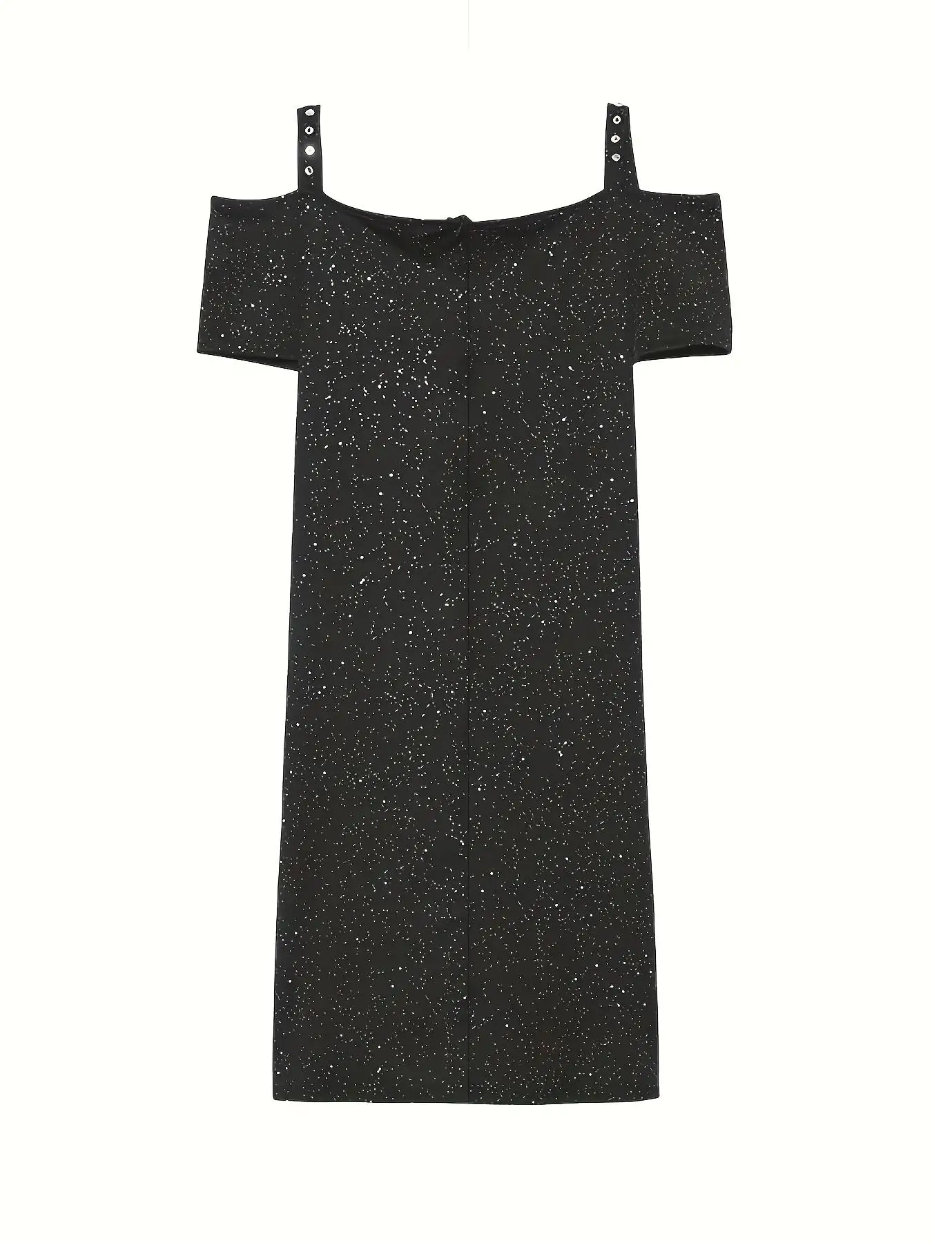 2024 الربيع/الصيف عبر الحدود ملابس نسائية وردي مشرق قبالة الكتف مثير الماس جزءا لا يتجزأ من فستان للنساء #5