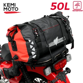 Sac étanche en PVC pour moto, sac sec extérieur, kits de voyage, plongée, natation, randonnée, conduite, initié, 10l, 20l, 30l, 50l