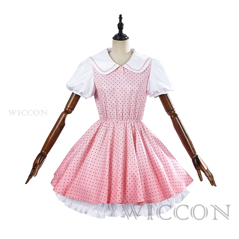 Anime Oshi No Ko Season 2 Ruby Hoshino Cosplay Costume Wig B-Komachi Pink Stage Dress Uniform Halloween Party for Women