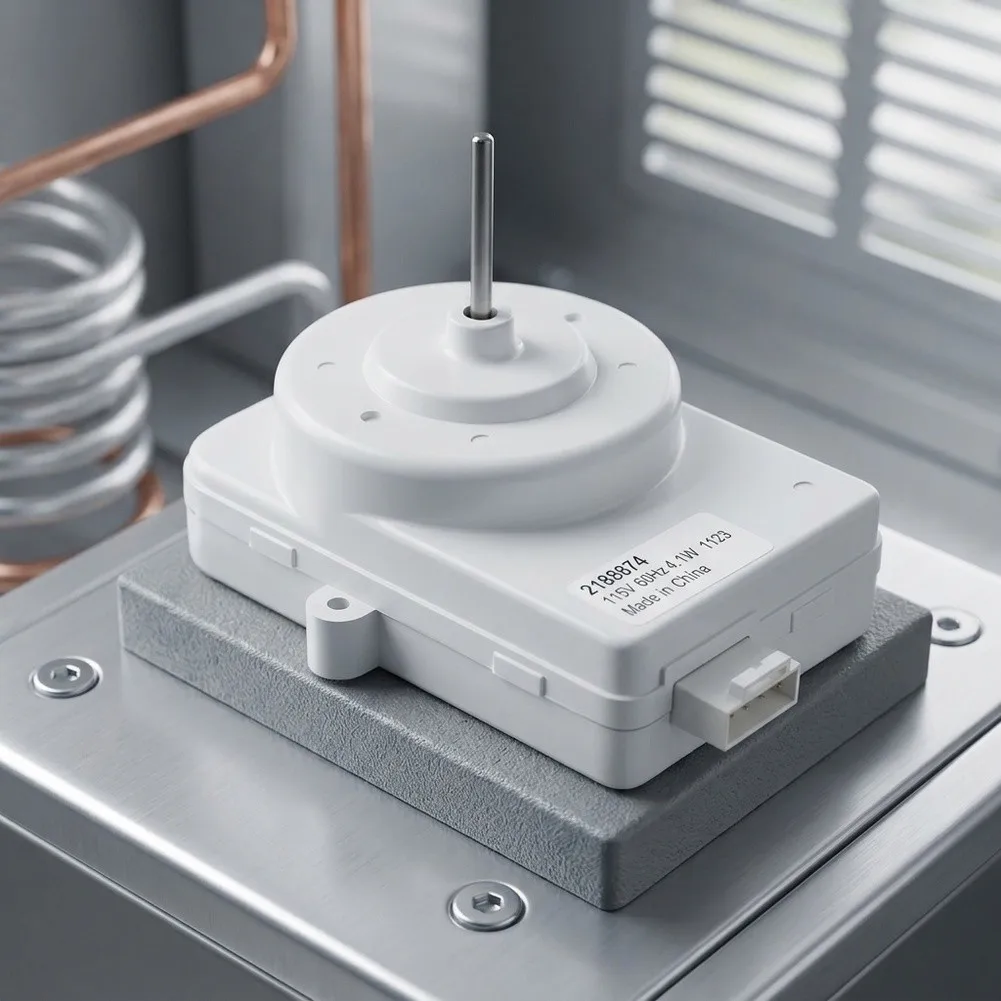 Brushless DC Condenser Fan Motor for Refrigerators with Intelligent Temperature Control and Quiet Operation Technology