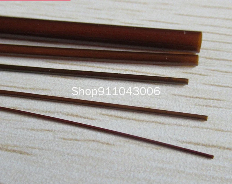 PI Polyimide Tube Seamless Sleeve for Medical Microelectronics 0.1~8mm Polyimide Tubing Tungsten Needle Insulated