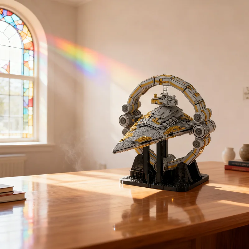 

5106 деталей MOC «Глаз Сион-Ордина» с фигуркой Трауна, модель звездной битвы, конструктор, игрушка, подарок, креативный коллекционный предмет для демонстрации, премиум-класс