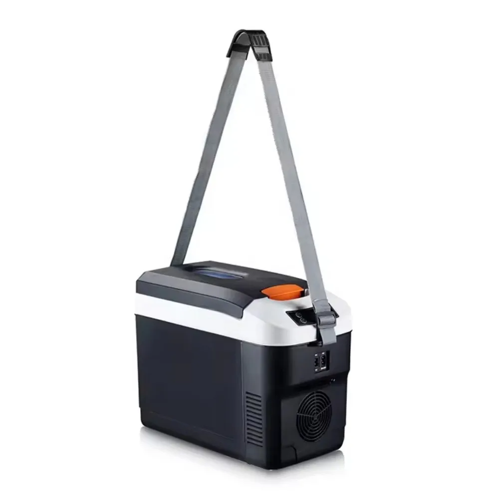 12V Carro Geladeira 10L Portátil Mini Geladeira - Camping/Viagem/RV Cooler DC 12V, Eficiência energética, Silencioso, Função de freezer