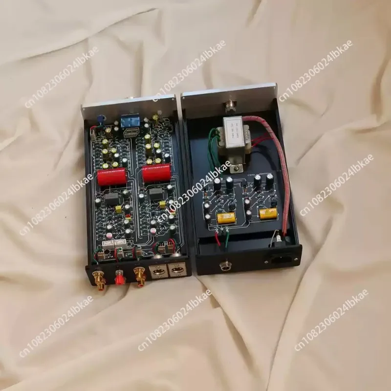 True Balanced High Gain Vinyl Balanced Output Phono Amplifier Dynamic Magnetic MC Dynamic Coil with Volume Class A Circuit