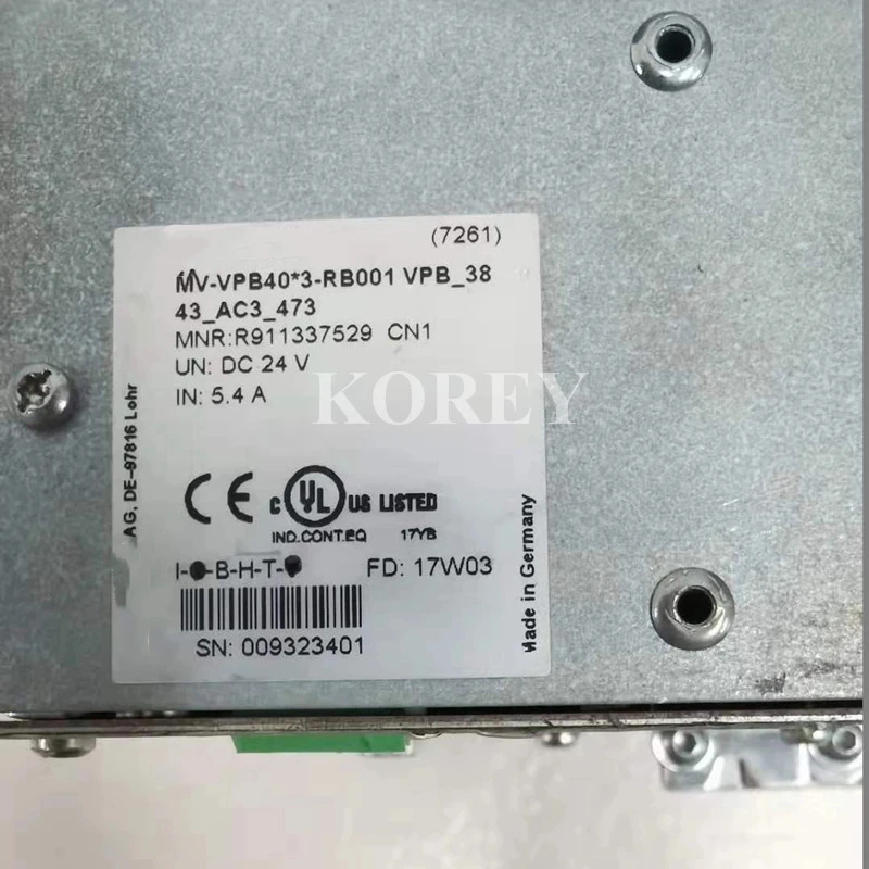 MV-VPB40*3-RB001 VPB-3843-AC3-473 R 911337529