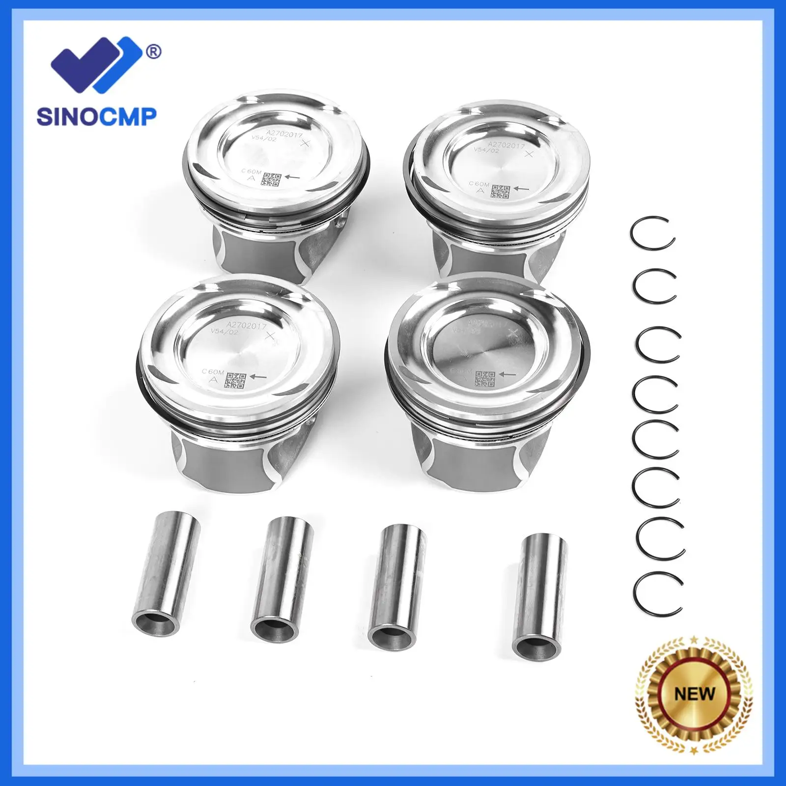 

4pcs M270.920 Pistons Rings Set KS STD For Mercedes-Benz W176 A250 CLA250 GLA250 2.0T Car Accessories