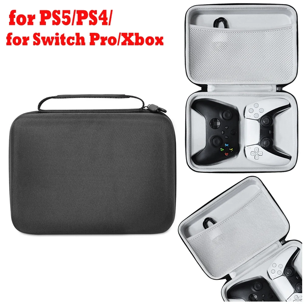 Game Controller Protective Cover Bag Dustproof Portable Carrying Storage Bag Scratchproof Shockproof for PS5/PS4/Switch Pro/Xbox